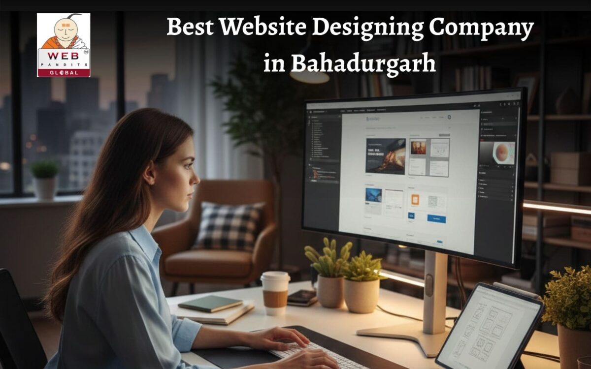 Professional website designing company in Bahadurgarh offering modern, responsive, and SEO-friendly web design services