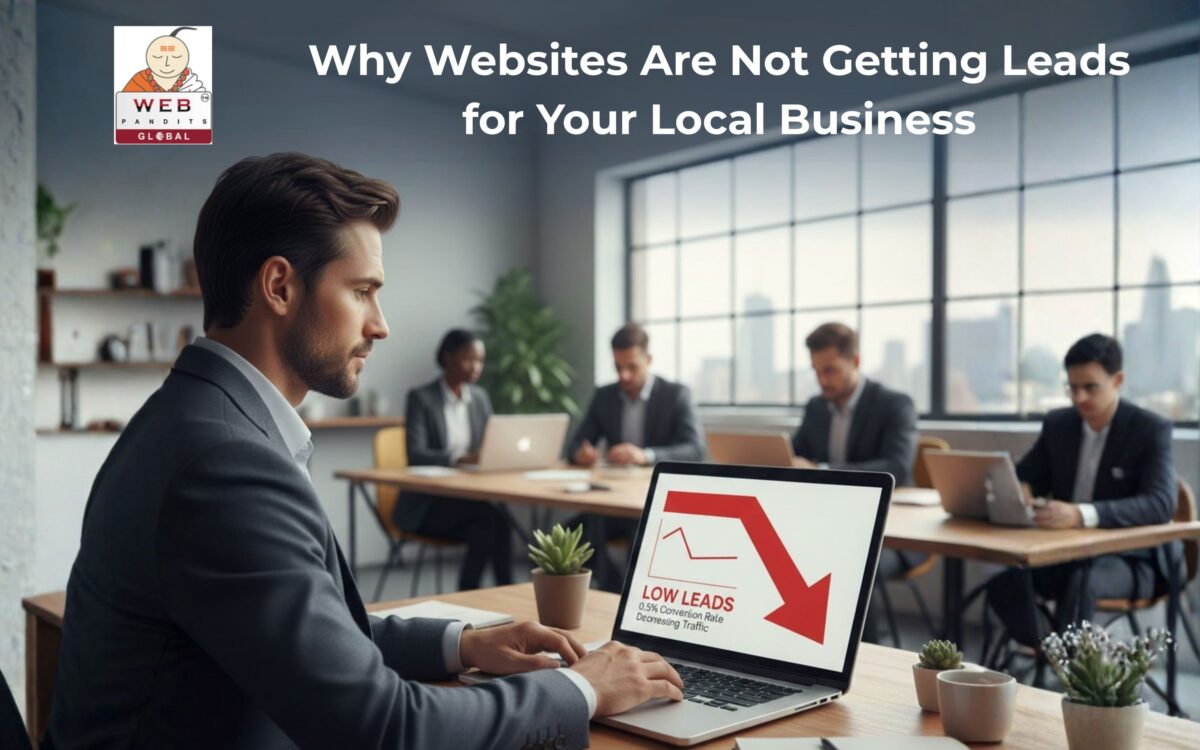 Why websites are not getting leads for your local business – top reasons explained
