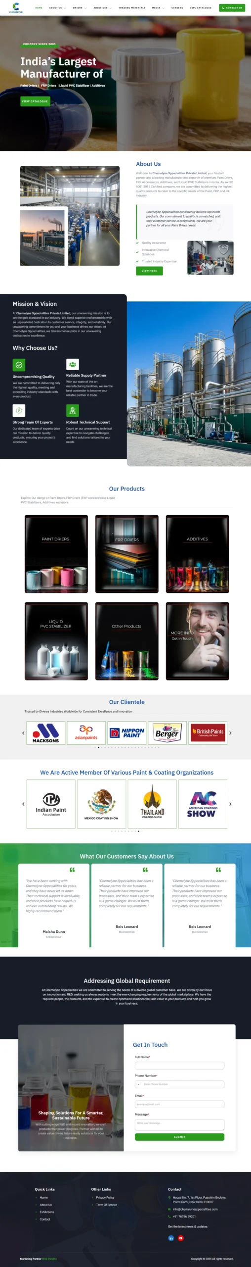 Paundi Website