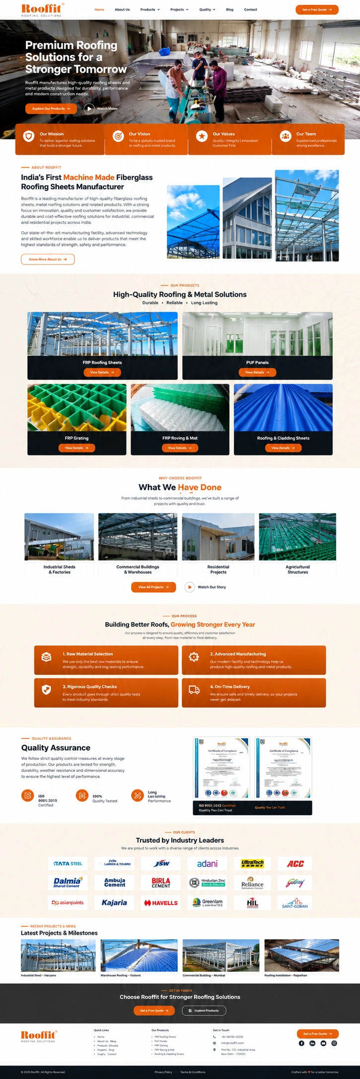 Rooffit Website