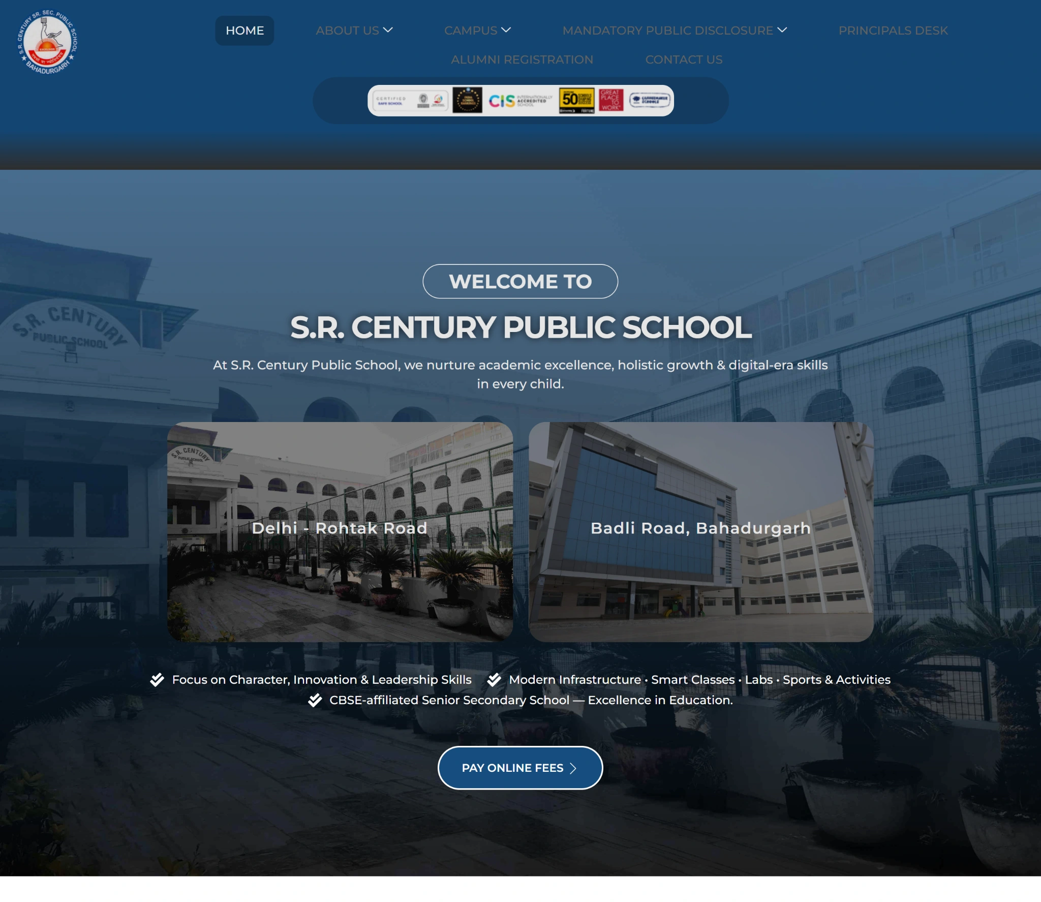 SR Century Website