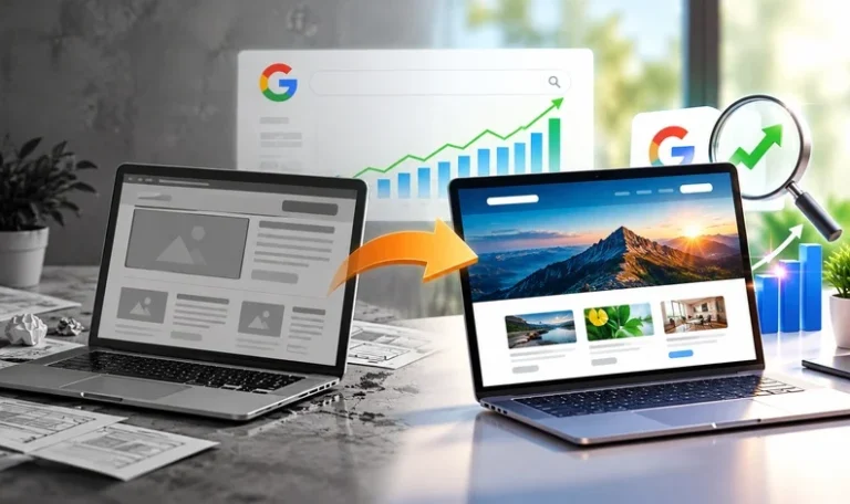 Website redesign without losing Google rankings using a proper SEO migration strategy